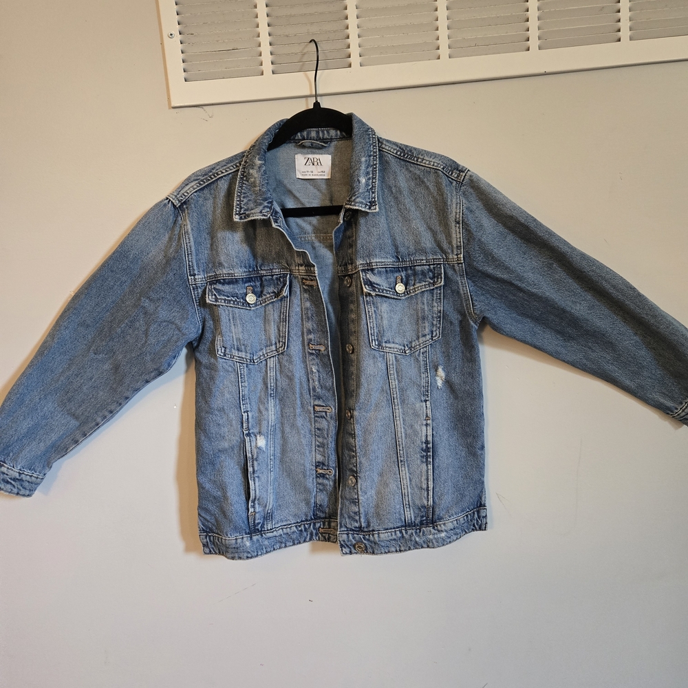 Zara Girls 11-12 Years Denim Jacket